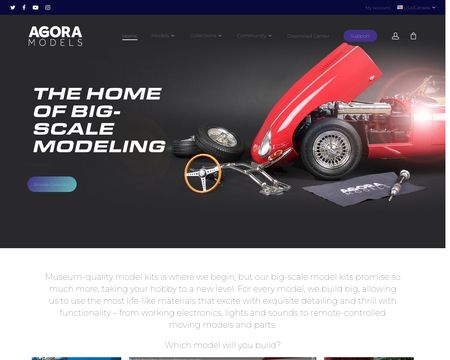 website thubmnail of Agoramodels