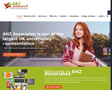 website thubmnail of Ahzassociates.co.uk