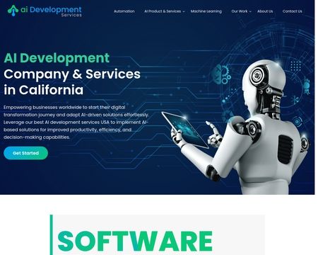 website thubmnail of AI Development Service