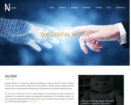 website thubmnail of AILogix Software Solutions India Pvt. Ltd
