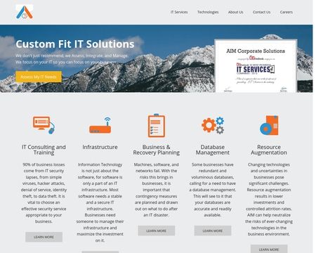 website thubmnail of AIM - Corporate Solutions, Inc.