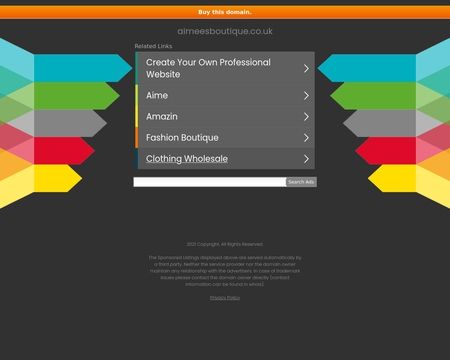 website thubmnail of Aimeesboutique.co.uk