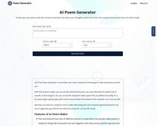 Thumbnail of Aipoem-generator.com