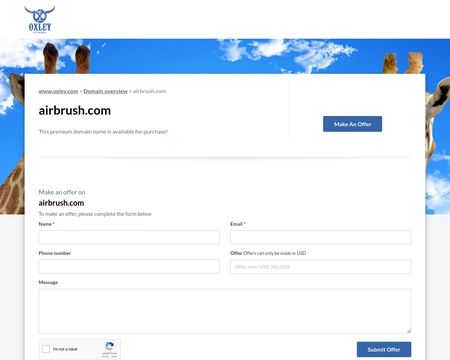 website thubmnail of Airbrush