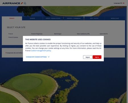 website thubmnail of AirFrance
