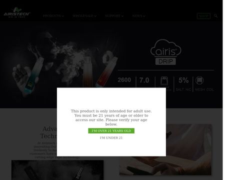 website thubmnail of Airistech