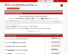 Thumbnail of AirlineComplaints.org