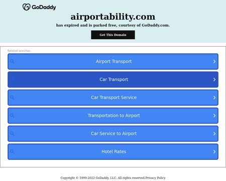 website thubmnail of AirportAbility