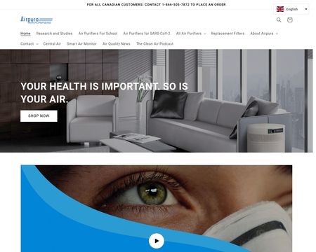 website thubmnail of Airpura