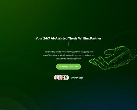 website thubmnail of AI Thesis Writer