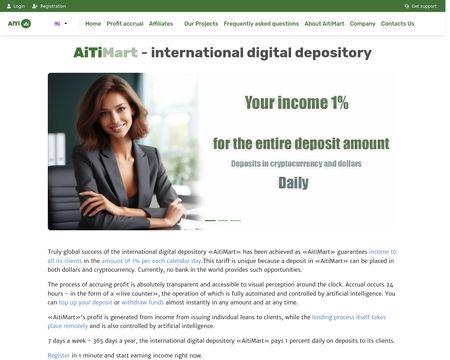 website thubmnail of Aitimart
