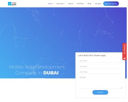 website thubmnail of AjathInfotech