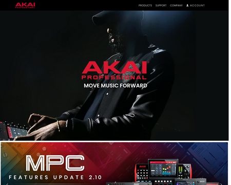 website thubmnail of Akai Professional