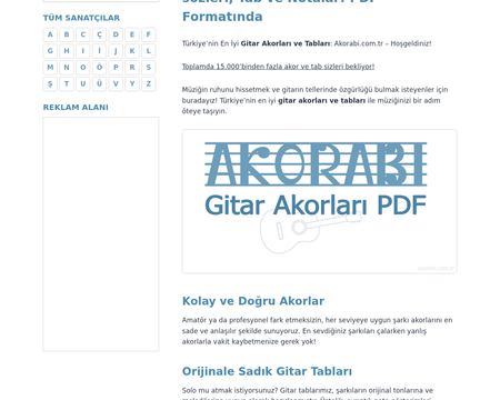 website thubmnail of Akorabi.com.tr