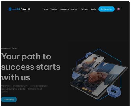 website thubmnail of Alarisfinance.pro