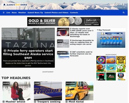 website thubmnail of Alaskanewssource