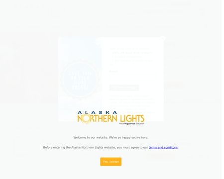 website thubmnail of AlaskaNorthernLights