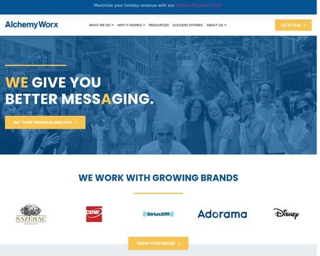 website thubmnail of Alchemyworx