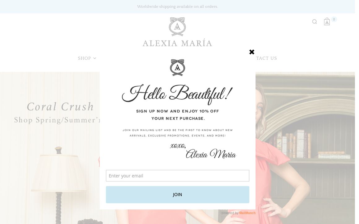 website thubmnail of ALEXIA MARIA