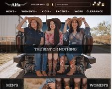 Thumbnail of Alfawesternwear.com