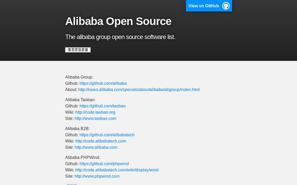 Thumbnail of Alibaba.github.io