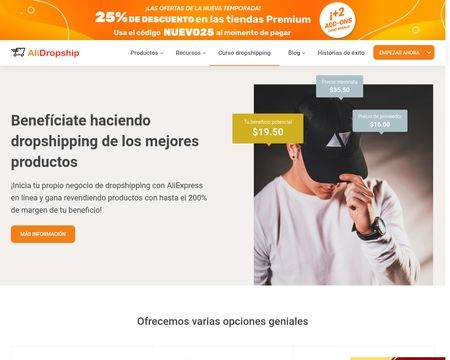 website thubmnail of Alidropship.es