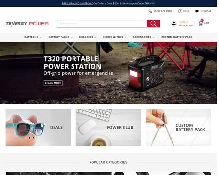 website thubmnail of All-Battery.com