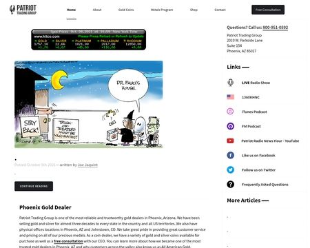 website thubmnail of Allamericangold