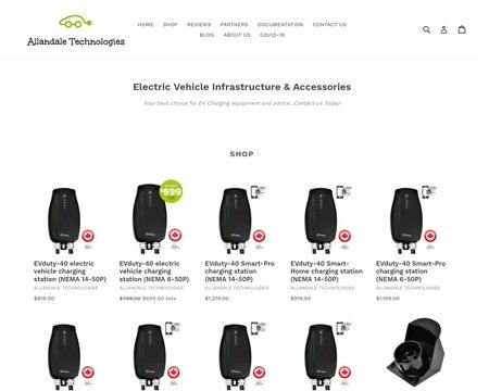 website thubmnail of Allandale Technologies