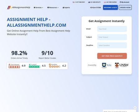 website thubmnail of AllAssignmentHelp