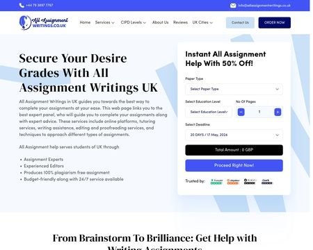 website thubmnail of All Assignment Writings UK