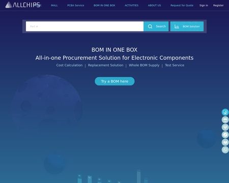 website thubmnail of Allchips