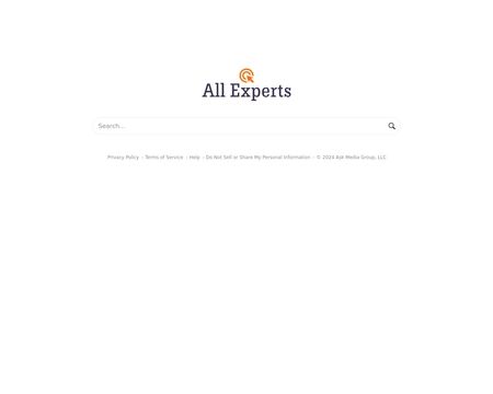 website thubmnail of AllExperts