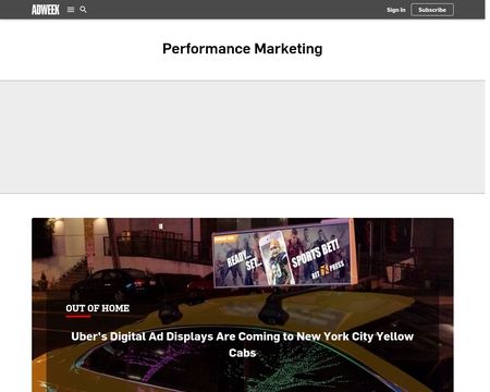 website thubmnail of Digital Adweek