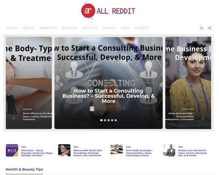 website thubmnail of Allreddit