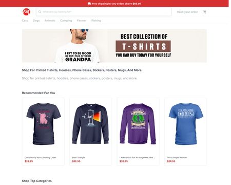 website thubmnail of Allseasontee
