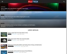 Thumbnail of Alltechmagazine.com