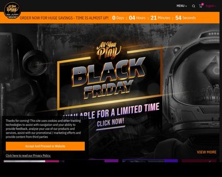 website thubmnail of Allyouplay