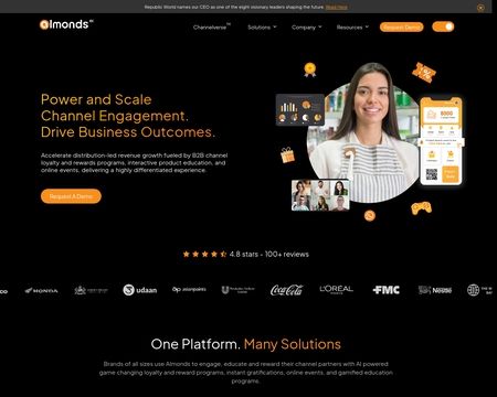 website thubmnail of Almonds.ai