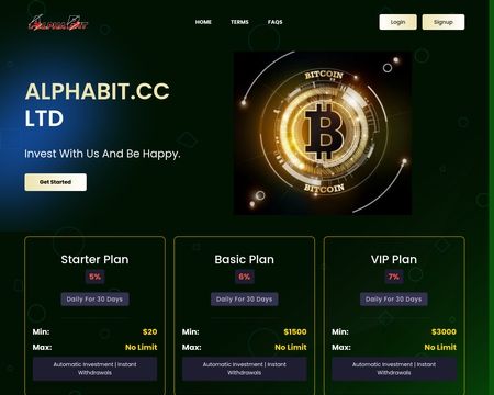website thubmnail of Alphabit.cc