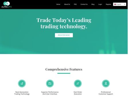 website thubmnail of Alphalive.io
