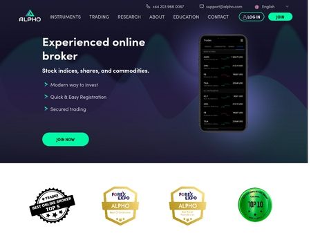 website thubmnail of Alpho