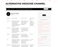 Thumbnail of Alternative Medicine Channel