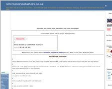 Thumbnail of AlternatorsNStarters UK