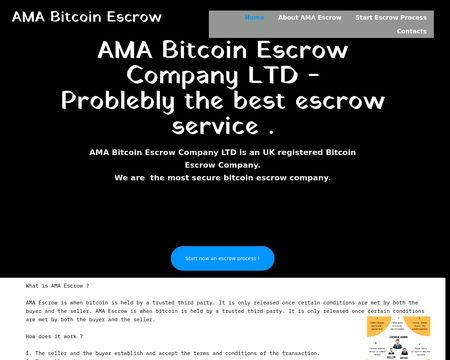 AMA Bitcoin Escrow