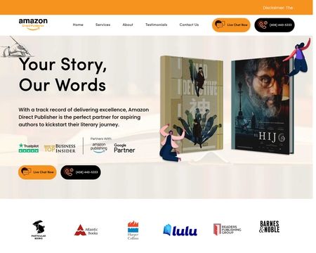 website thubmnail of Amazon Direct Publisher