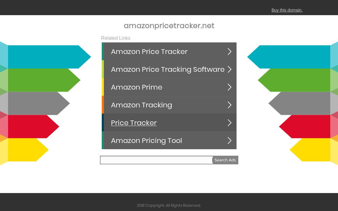 website thubmnail of AmazonPriceTracker