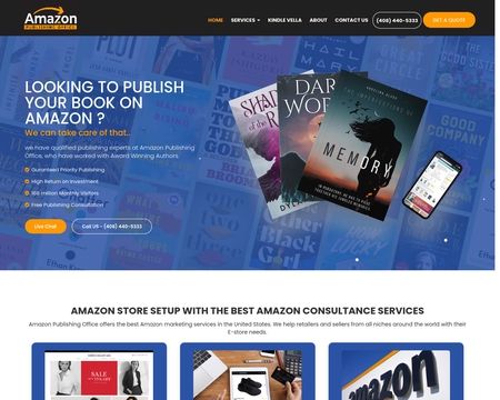 website thubmnail of Amazon Publishing office
