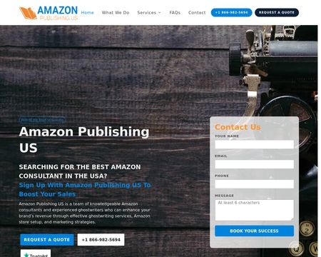 website thubmnail of Amazon Publishing US