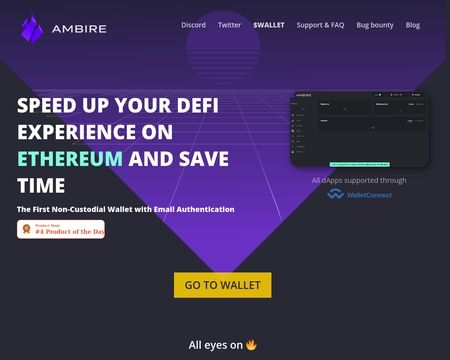 website thubmnail of Ambire